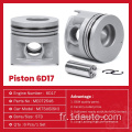 Mitsubishi 6d17 Piston moteur ME072546 ME072394 ME072548